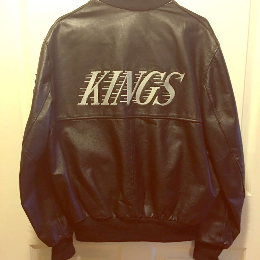 L.A. Kings Retro Vintage Leather Jacket